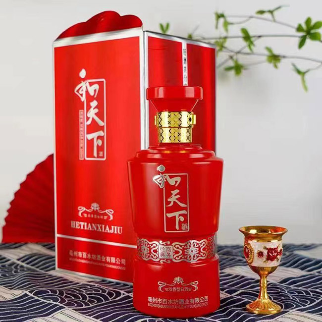 和天下酒經典紅 濃香型白酒【52° 500ml】